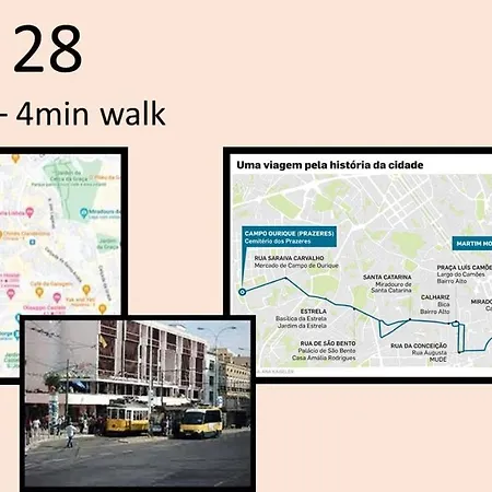 דירה Home4u - Mouraria Typical Neighborhood ליסבון