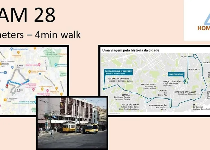 아파트 Home4u - Mouraria Typical Neighborhood 리스본